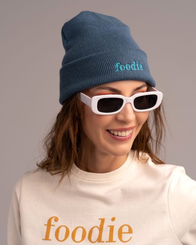FOODIE -  beanie hat ice blue