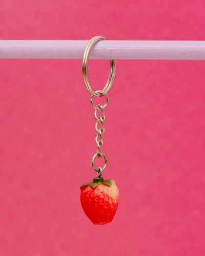Strawberry Keychain